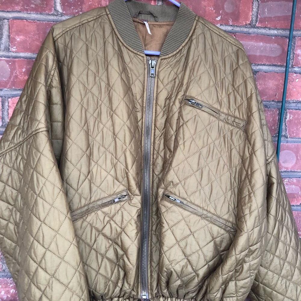 Free people quilted jacket